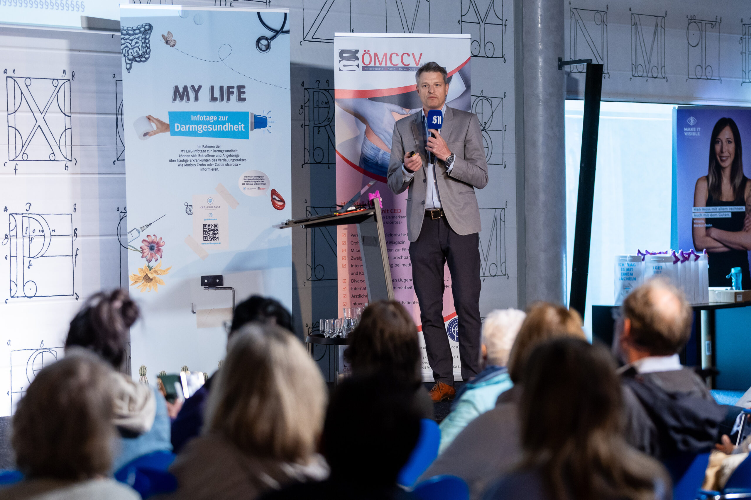 LIFE Infotage Zur Darmgesundheit In Salzburg 18.04.2024 Foto: Chris Hofer